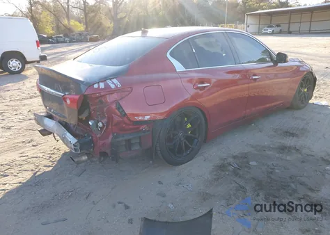 2014 Infiniti Q50 Premium из США, поврежденный, VIN JN1BV7AP5EM674582